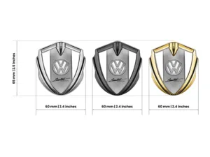 VW Insignia de Logo a Medida Estilo Mínimo Ajuste Global
